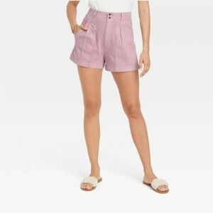🌻3 for $18 Universal Thread Women's Mauve High-Waisted Shorts Size 6